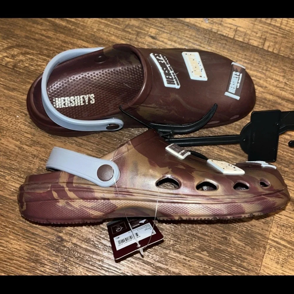 Sweeten Up Your Classic Clogs With All Yr Hershey's Chocolate On Slip On EVA